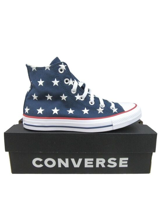 Converse Shoes - Converse Chuck Taylor All Star HI Archive Stars Women's Size 8 Navy NEW